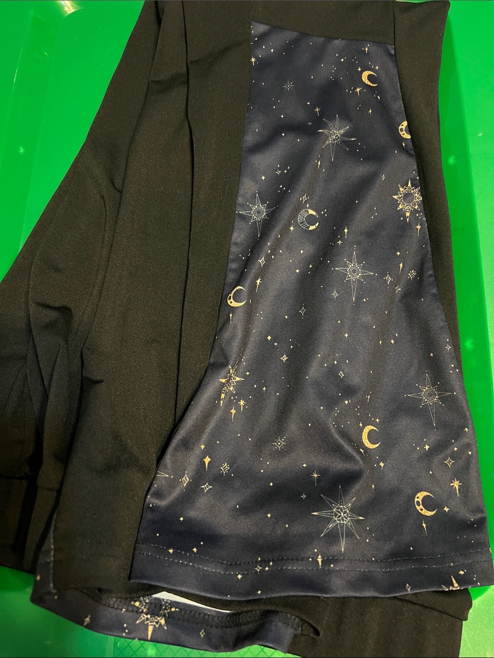 Women’s Yoga Pants with Navy Celestial Lining